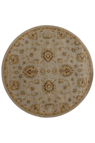 Oriental Weavers Ariana 2302B Blue/Gold Area Rug 8' Round