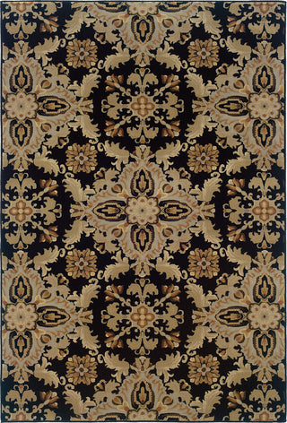 Oriental Weavers Ariana 2313B Black/Green Area Rug main image