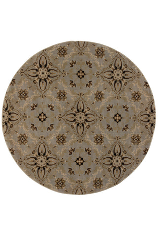 Oriental Weavers Ariana 2313C Blue/Green Area Rug 8' Round