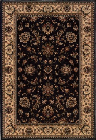 Oriental Weavers Ariana 311K3 Black/Ivory Area Rug main image