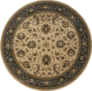 Oriental Weavers Ariana 311Z3 Ivory/Blue Area Rug 6' Round
