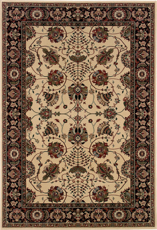 Oriental Weavers Ariana 431I8 Ivory/Black Area Rug main image