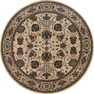 Oriental Weavers Ariana 431O3 Ivory/Red Area Rug 6' Round