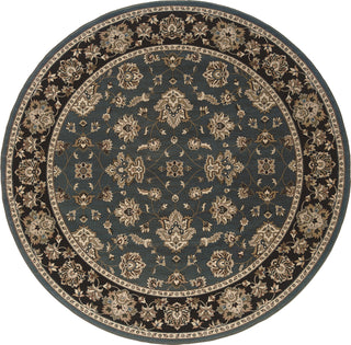 Oriental Weavers Ariana 623H3 Blue/Black Area Rug 6' Round