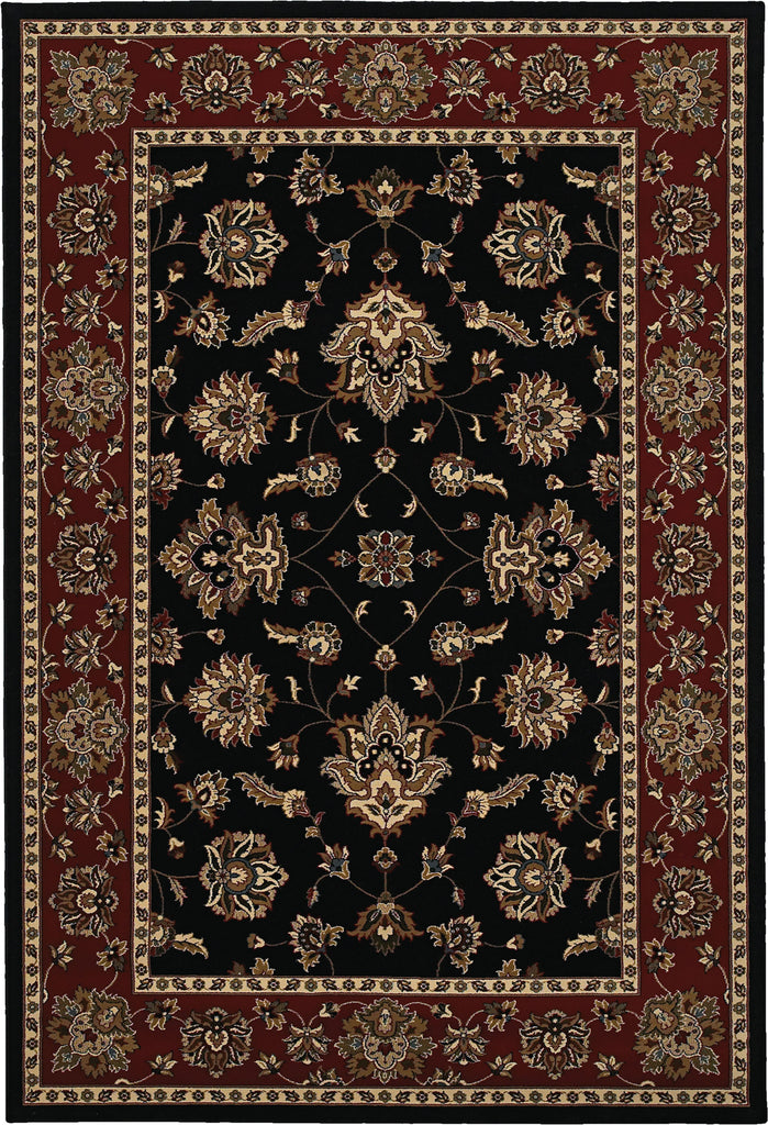Oriental Weavers Ariana 623M3 Black/Red Area Rug main image featured