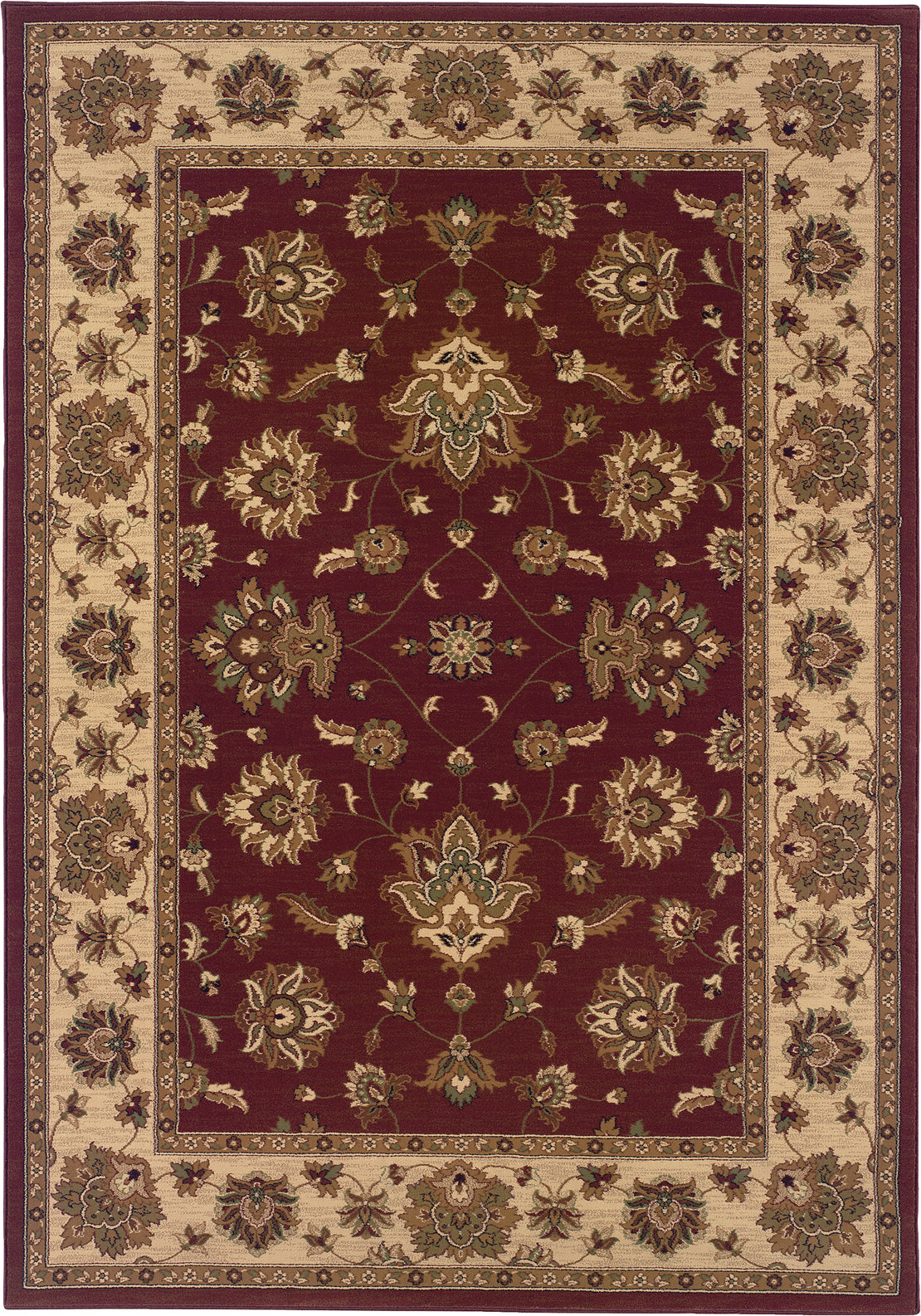 Oriental Weavers Ariana 623V3 Red/Ivory Area Rug main image featured