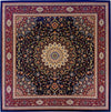 Oriental Weavers Ariana 095B3 Blue/Red Area Rug Square Image