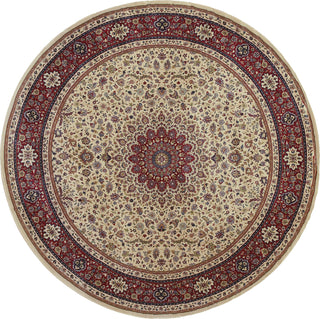Oriental Weavers Ariana 095J3 Ivory/Red Area Rug 6' Round