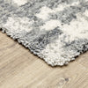 Oriental Weavers Aspen 003H9 Grey/Ivory Area Rug Corner Image