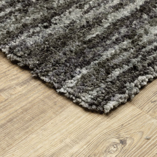 Oriental Weavers Aspen 829K9 Charcoal/Charcoal Area Rug Corner Image