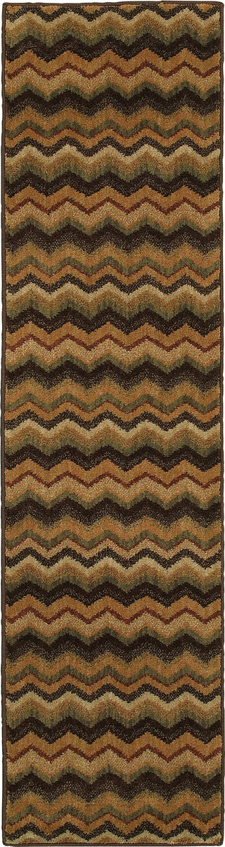 Oriental Weavers Aston 2068F Brown/Multi Area Rug Runner