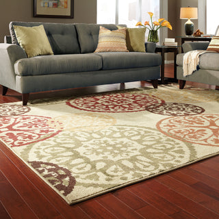 Oriental Weavers Aston 2160Y Beige/Multi Area Rug Roomshot