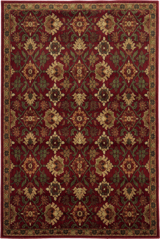 Oriental Weavers Aston 536R9 Red/Green Area Rug main image