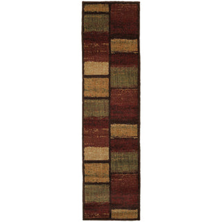 Oriental Weavers Aston 8026X Brown/Red Area Rug Runner