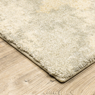 Oriental Weavers Astor 2268J Beige/ Grey Area Rug Corner On Wood 