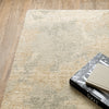 Oriental Weavers Astor 2268J Beige/ Grey Area Rug Corner On Wood Featured