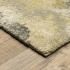 Oriental Weavers Astor 2268Z Beige/ Gold Area Rug Corner On Wood