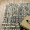 Oriental Weavers Astor 2541M Charcoal/ Beige Area Rug Corner On Wood Featured