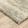 Oriental Weavers Astor 5572E Grey/ Beige Area Rug Corner On Wood