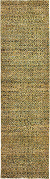 Oriental Weavers Atlas 8048P Green/Gold Area Rug Runner