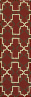 Tommy Bahama Atrium 51103 Red Area Rug Runner