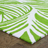 Tommy Bahama Atrium 51104 Green Area Rug Corner Shot