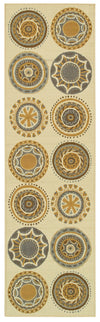 Oriental Weavers Bali 3162U Ivory/Grey Area Rug 2' 3 X  7' 6