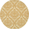 Oriental Weavers Bali 8424J Ivory/Gold Area Rug 7' 10'' Round