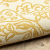 Oriental Weavers Bali 8424J Ivory/Gold Area Rug Close-up Image