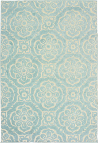 Oriental Weavers Barbados 539L4 Blue/Ivory Area Rug main image featured