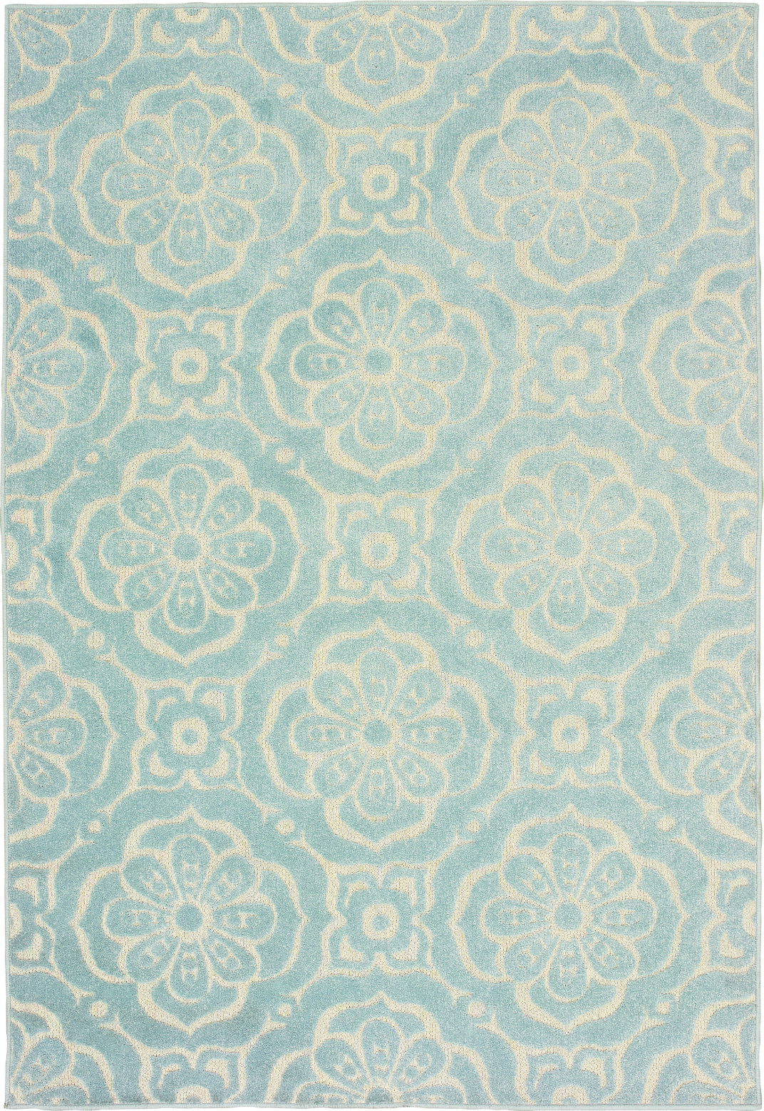 Oriental Weavers Barbados 539L4 Blue/Ivory Area Rug main image featured