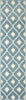 Oriental Weavers Barbados 5502B Blue/Ivory Area Rug 1'10'' X 7'6'' Runner