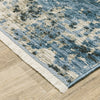 Oriental Weavers Bauer 041L2 Blue/Beige Area Rug Corner Image