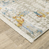 Oriental Weavers Bauer 005E2 Beige/Multi Area Rug Corner Image