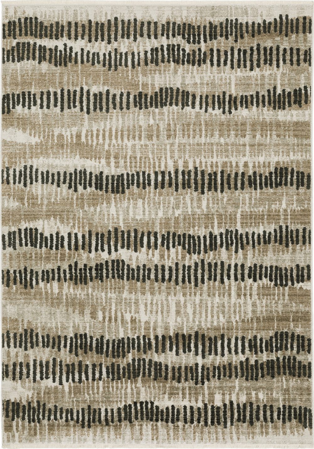 Oriental Weavers Bauer 8120D Beige/Charcoal Area Rug