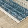 Oriental Weavers Bauer 090B2 Blue/Beige Area Rug Corner Image