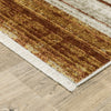 Oriental Weavers Bauer 090R2 Rust/Gold Area Rug Corner Image