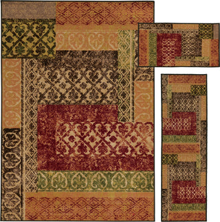 Oriental Weavers Benton 63967 Black/Green Area Rug main image