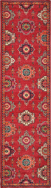 Oriental Weavers Bohemian 1801R Pink/ Orange Area Rug Runner
