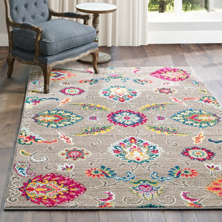 Oriental Weavers Bohemian 191J5 Grey/ Multi Area Rug Lifestyle Image Feature