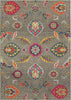 Oriental Weavers Bohemian 191J5 Grey/ Multi Area Rug Main