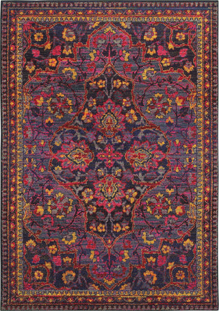 Oriental Weavers Bohemian 2268M Navy/ Pink Area Rug Main