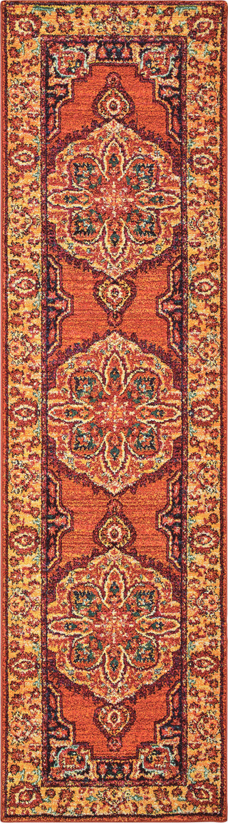 Oriental Weavers Bohemian 3339Y Orange/ Yellow Area Rug