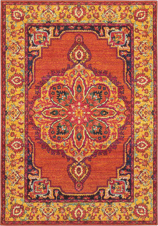 Oriental Weavers Bohemian 3339Y Orange/ Yellow Area Rug Main