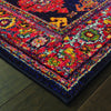 Oriental Weavers Bohemian 6997K Navy/ Yellow Area Rug Corner Shot