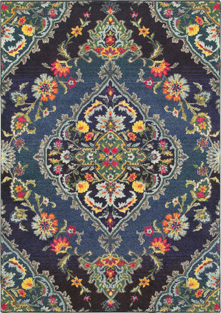 Oriental Weavers Bohemian 761N5 Navy/ Blue Area Rug main image