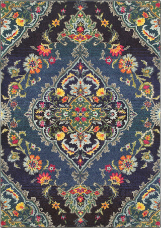 Oriental Weavers Bohemian 761N5 Navy/ Blue Area Rug Main
