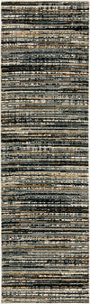 Oriental Weavers Bowen 1332H Black Navy Area Rug Runner Image