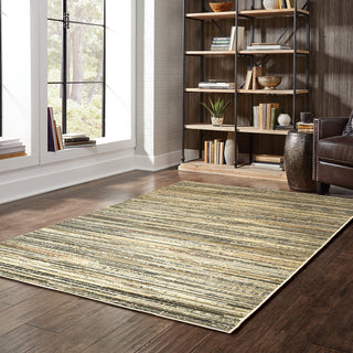 Oriental Weavers Bowen 1332J Ivory Gold Area Rug Lifestyle Image Feature