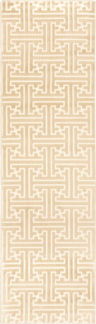 Oriental Weavers Bowen 1333Y Gold Ivory Area Rug Runner Image